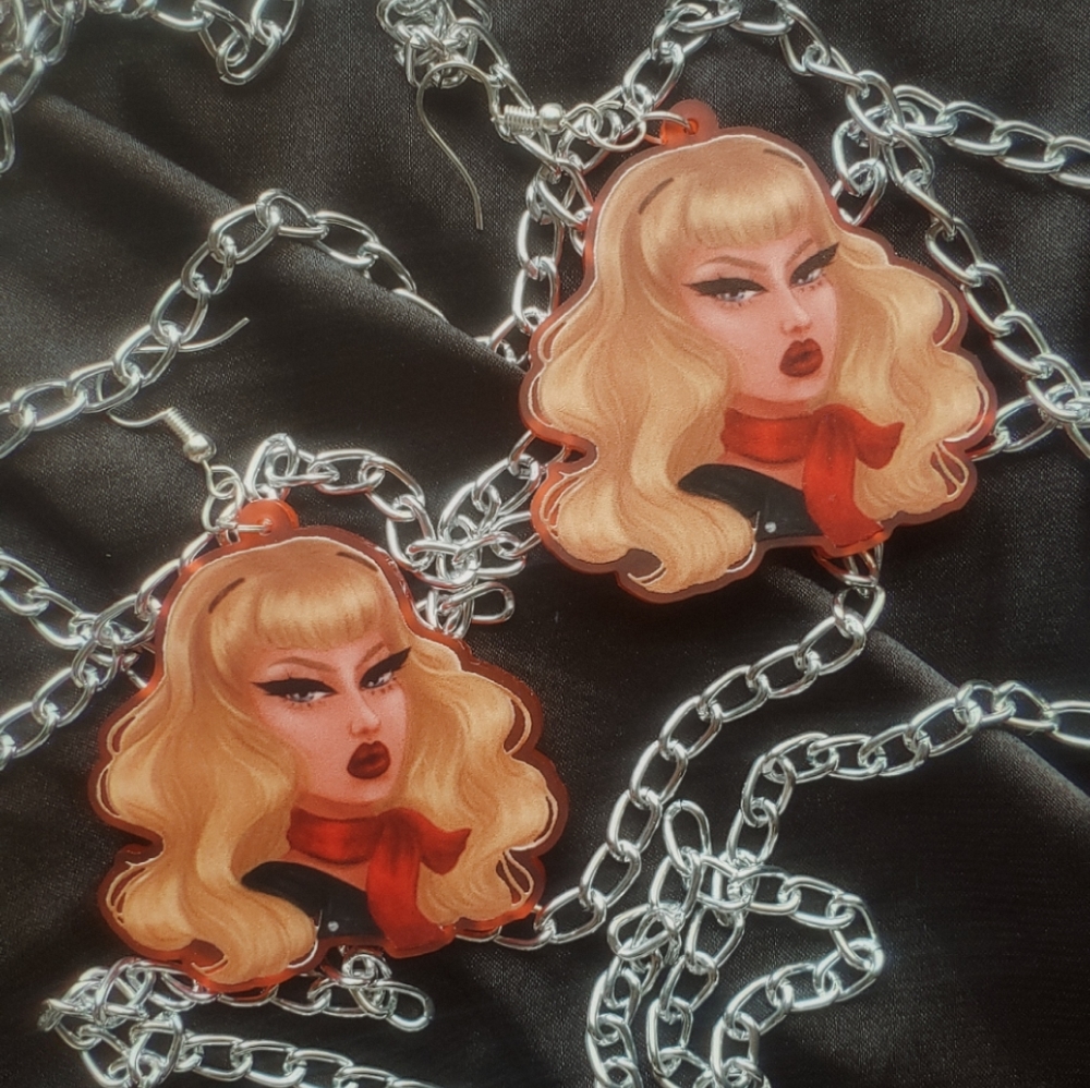 Beat it Creep / Wanda Cry Baby Earrings